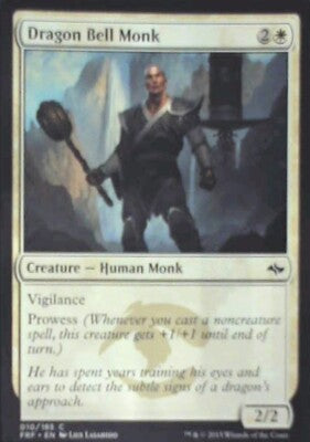 Dragon Bell Monk - Fate Reforged: #10, Magic: The Gathering Nm R240