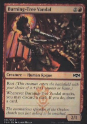 Burning-Tree Vandal - Ravnica Allegiance: #94, Magic: The Gathering Nm R49