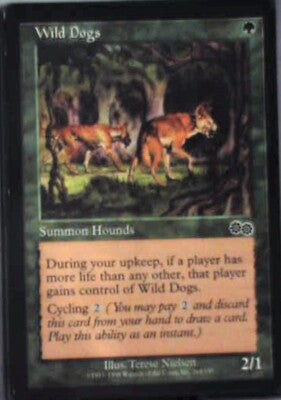 Wild Dogs - Urza's Saga: #284, Magic: The Gathering Nm R118