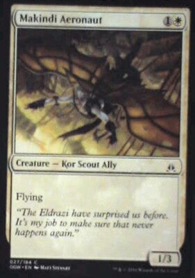 Makindi Aeronaut - Oath of the Gatewatch: #27, Magic: The Gathering Nm R141