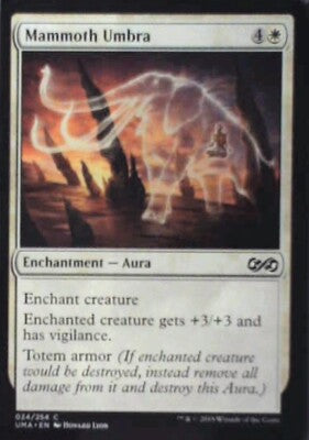 Mammoth Umbra - Ultimate Masters: #24, Magic: The Gathering Nm R179