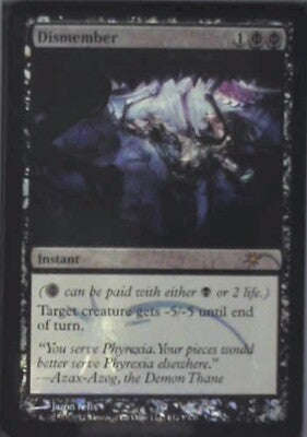 Dismember - FNM Promos: #4, Magic: The Gathering - Foil Nm R246