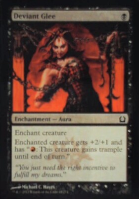 Deviant Glee - Return to Ravnica: #65, Magic: The Gathering Nm R242