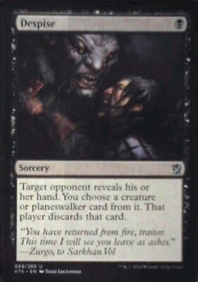 Despise - Khans of Tarkir: #69, Magic: The Gathering Nm R242