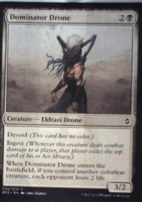 Dominator Drone - Battle for Zendikar: #92, Magic: The Gathering Nm R110