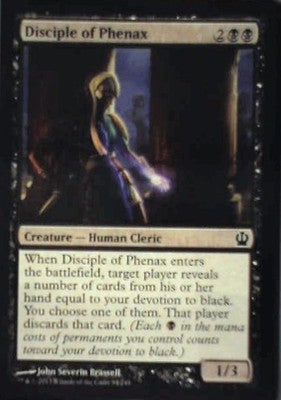 Disciple of Phenax - Theros: #84, Magic: The Gathering Nm C336