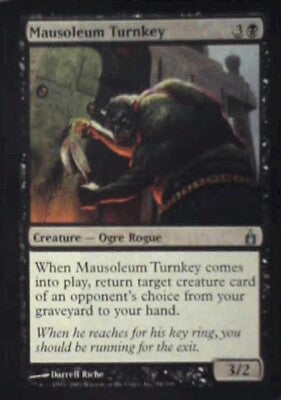Mausoleum Turnkey - Ravnica: City of Guilds: #94, Magic: The Gathering Nm R95