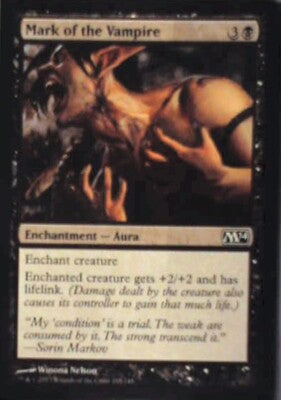 Mark of the Vampire - Magic 2013 (M13): #99, Magic: The Gathering Nm R153