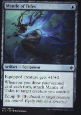 Mantle of Tides - Throne of Eldraine: #52, Magic: The Gathering Nm R244