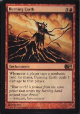 Burning Earth - Magic 2014 (M14): #130, Magic: The Gathering Nm R236
