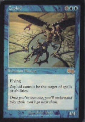 Zephid - Urza's Saga: #113, Magic: The Gathering Nm R40