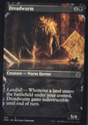 Dreadwurm (Showcase) - Zendikar Rising: #297, Magic: The Gathering Nm R130