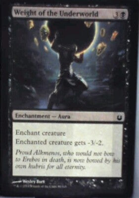 Weight of the Underworld - Born of the Gods: #86, Magic: The Gathering Nm R240