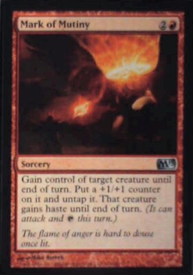 Mark of Mutiny - Magic 2013 (M13): #141, Magic: The Gathering Nm R149