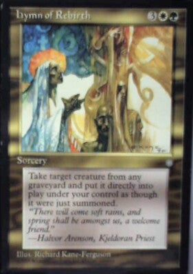 Hymn of Rebirth - Ice Age: #295, Magic: The Gathering Lp R234