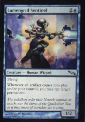 Lumengrid Sentinel - Mirrodin: #40, Magic: The Gathering Nm R149