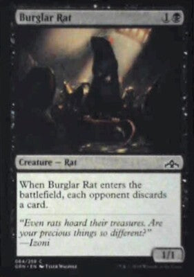 Burglar Rat - Guilds of Ravnica: #64, Magic: The Gathering Nm R160
