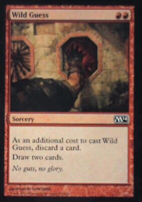 Wild Guess - Magic 2014 (M14): #161, Magic: The Gathering Nm R241