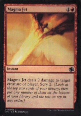 Magma Jet - Duel Decks: Anthology: #52, Magic: The Gathering Nm R26