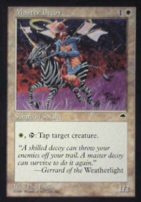 Master Decoy - Tempest: #29, Magic: The Gathering Nm R110