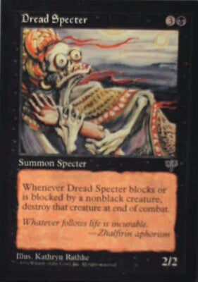 Dread Specter - Mirage: #119, Magic: The Gathering Nm R107