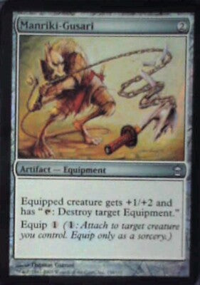 Manriki-Gusari - Saviors of Kamigawa: #156, Magic: The Gathering - Foil Lp R249