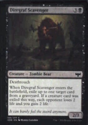 Diregraf Scavenger - Innistrad: Crimson Vow: #105, Magic: The Gathering Nm R130