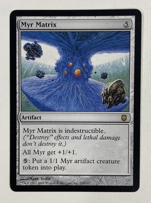 Myr Matrix Darksteel Near Mint NM MTG Magic The Gathering D