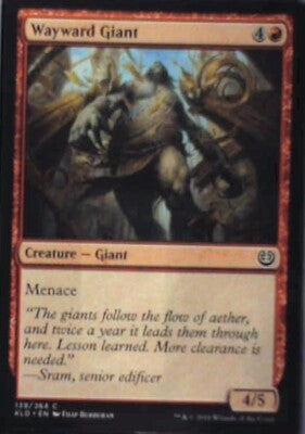 Wayward Giant - Kaladesh: #139, Magic: The Gathering Nm R242