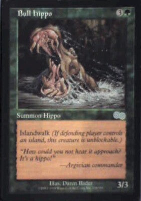 Bull Hippo - Urza's Saga: #239, Magic: The Gathering Nm R118