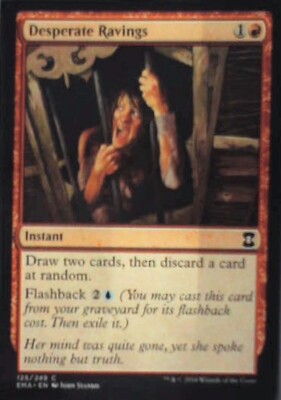 Desperate Ravings - Eternal Masters: #125, Magic: The Gathering Nm R228