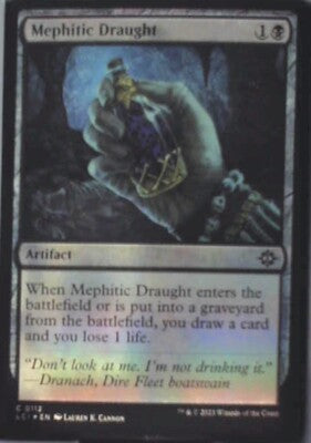 Mephitic Draught - The Lost Caverns of Ixalan: #112, MTG - Foil Nm R247