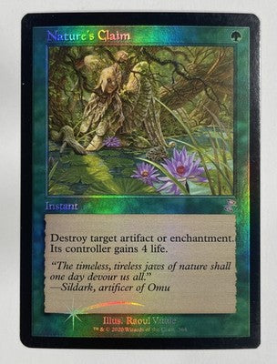 Nature’s Claim Time Spiral Near Mint NM MTG Magic The Gathering