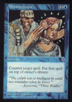 Memory Lapse - Mirage: #74, Magic: The Gathering Nm R191