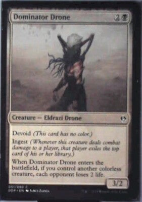 Dominator Drone - Duel Decks: Zendikar vs. Eldrazi: #51, MTG Lp R96