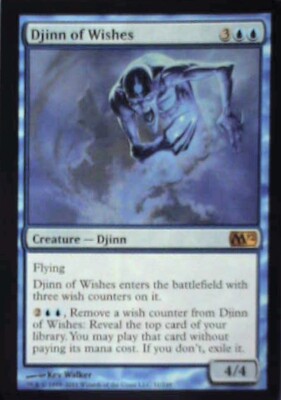 Djinn of Wishes - Magic 2010 (M10): #50, Magic: The Gathering Nm R153