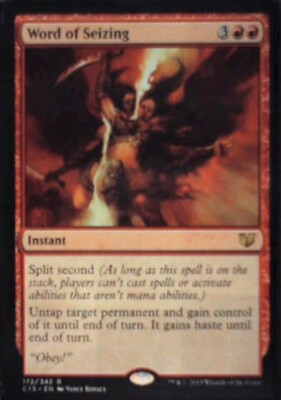 Word of Seizing - Commander 2015: #172, Magic: The Gathering Nm R158