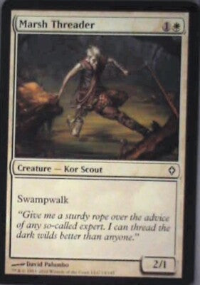 Marsh Threader - Worldwake: #14, Magic: The Gathering Nm R176