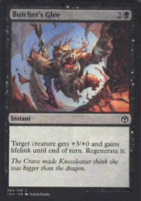 Butcher's Glee - Iconic Masters: #84, Magic: The Gathering Nm R32