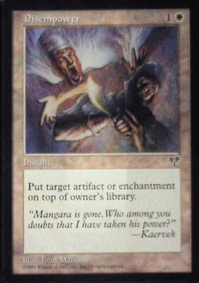 Disempower - Mirage: #9, Magic: The Gathering Nm R110