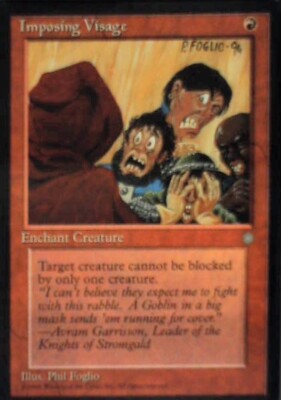 Imposing Visage - Ice Age: #193, Magic: The Gathering Lp R199