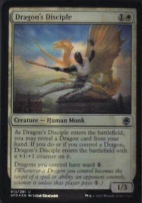 Dragon's Disciple - Adventures in the Forgotten Realms: #13 - Foil Nm R246
