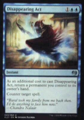 Disappearing Act - Kaladesh: #43, Magic: The Gathering Nm R142