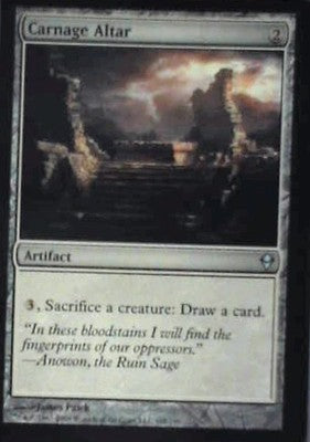 Carnage Altar - Zendikar: #198, Magic: The Gathering Nm C335