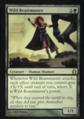 Wild Beastmaster - Return to Ravnica: #139, Magic: The Gathering Nm R214