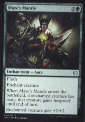 Maze's Mantle - Phyrexia: All Will Be One: #174, Magic: The Gathering Nm R208