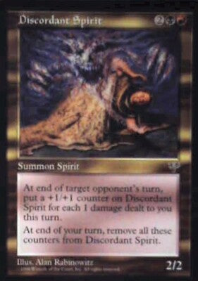 Discordant Spirit - Mirage: #261, Magic: The Gathering Lp R97