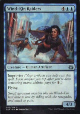 Wind-Kin Raiders - Aether Revolt: #50, Magic: The Gathering Nm R118