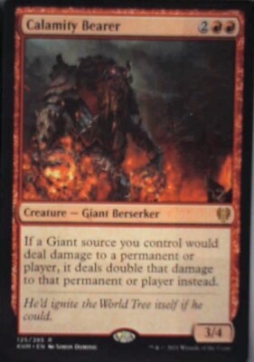 Calamity Bearer - Kaldheim: #125, Magic: The Gathering Nm R169