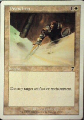 Disenchant - 7th Edition: #13, Magic: The Gathering Nm R40